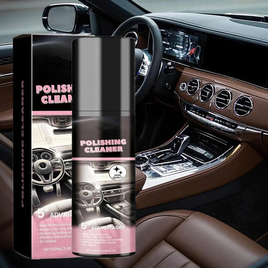 Auto-Innenraum Polierspray | Für langanhaltenden Glanz & Schutz Zorenza