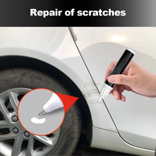 Autolack-Reparaturstift (2 Stück) | Präzise und wetterfest für Kratzer Zorenza