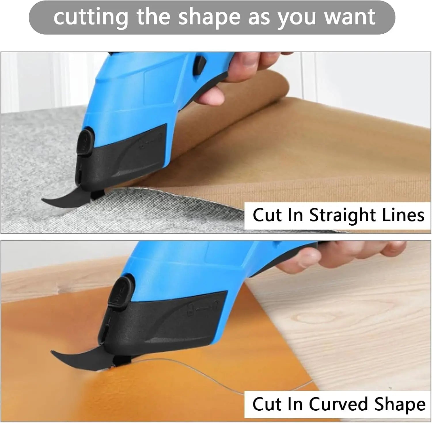 Automatische Schere | Kabellos, präzise & vielseitig für alle Materialien Mivoza Deutschland
