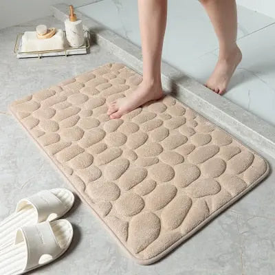 BathMat™ Geprägter Badvorleger mit Kopfsteinpflaster Mivoza Deutschland