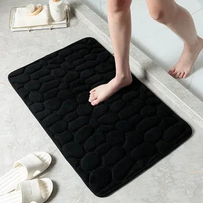 BathMat™ Geprägter Badvorleger mit Kopfsteinpflaster Mivoza Deutschland