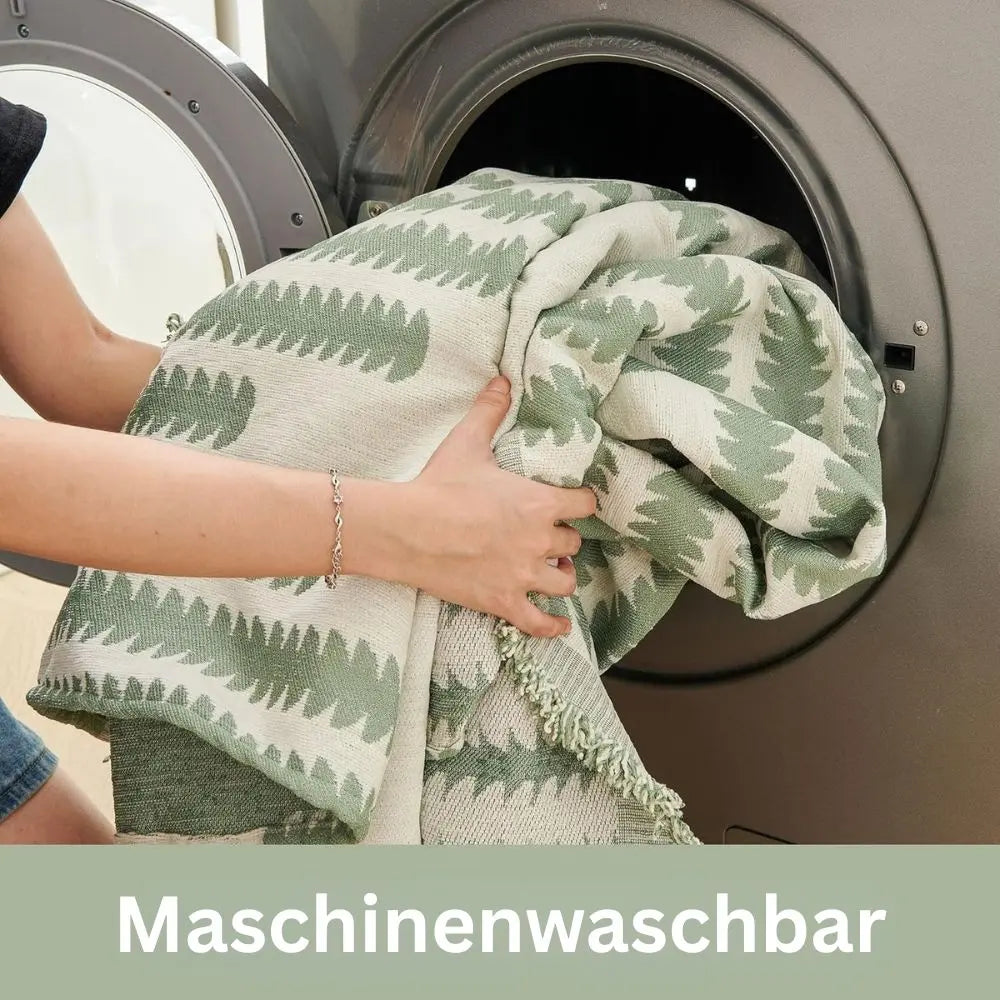 Baumwoll-Chenille-Sofadecke für alle Jahreszeiten – Rutschfest & hautfreundlic Mivoza Deutschland