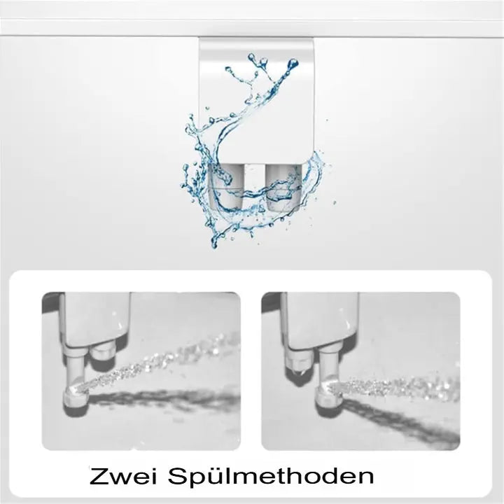 Bidet-Aufsatz mit Dual-Düse – Sanfte Pflege für Intim- & Analbereich Zorenza
