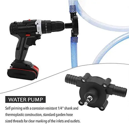 Bohrmaschinenbetriebene Flüssigkeitspumpe – DrillBurst / DrillTorrent Zorenza