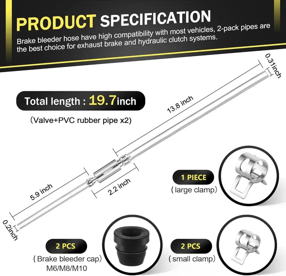 Bremsen-Entlüftungsset — mühelos sichere Bremsleistung gewährleisten Zorenza