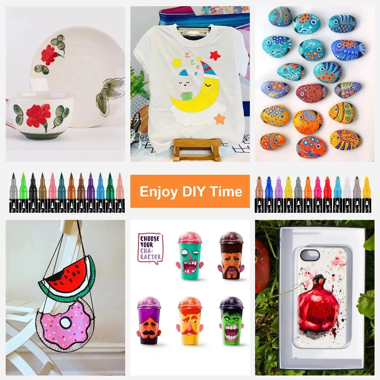 Brushstifte | Metallischer Glanz & flexible Pinselspitze Zorenza