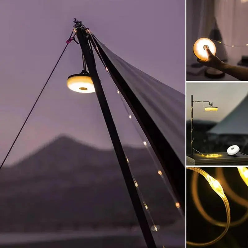 CampLamp™ | Kein Gefummel mehr mit sperrigen Laternen und Taschenlampen! Mivoza Deutschland
