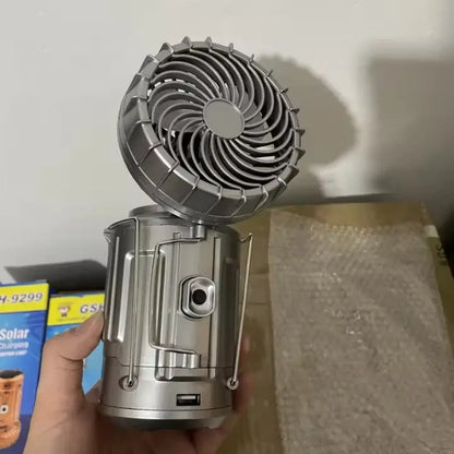 Geniale Campinglampe  — Mit Lüfter, Taschenlampe & Powerbank Mivoza Deutschland