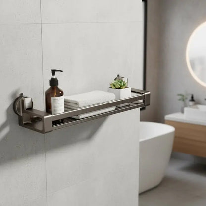 Carbonstahl-Badablage Zorenza