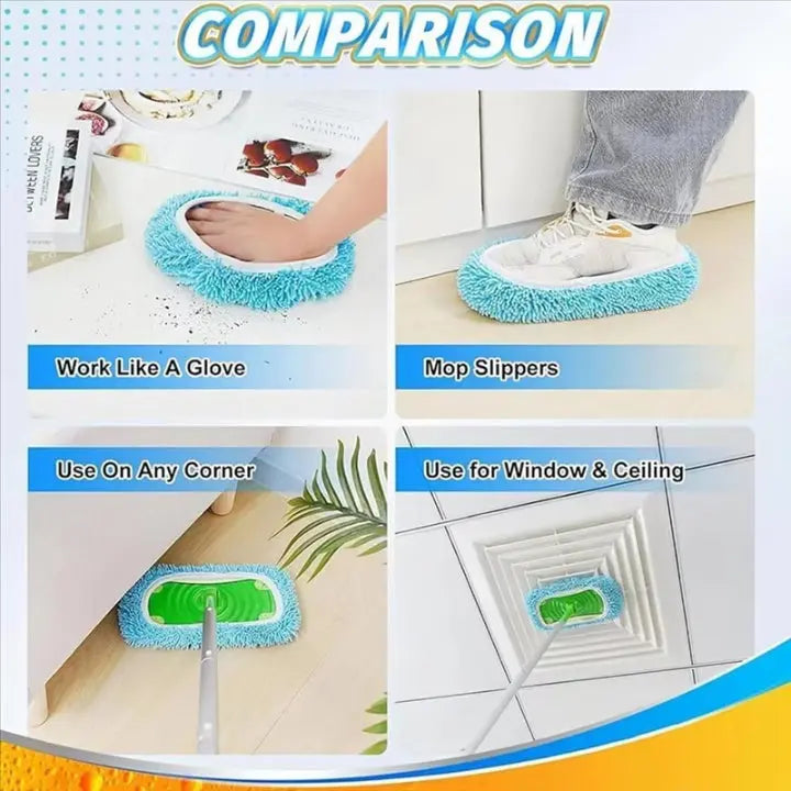 Chenille Wischpads für Bodenwischer (6er-Set)