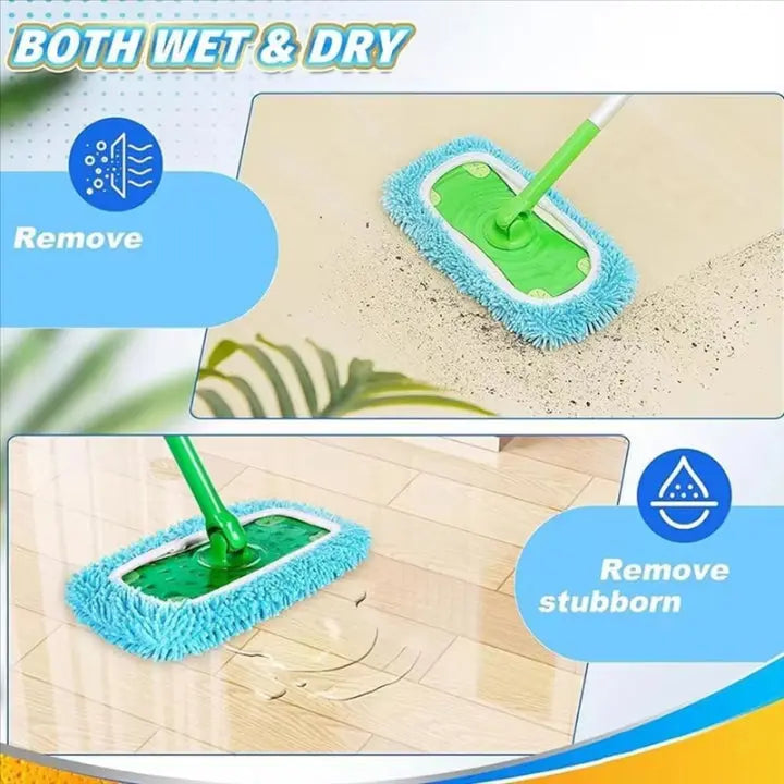 Chenille Wischpads für Bodenwischer (6er-Set)