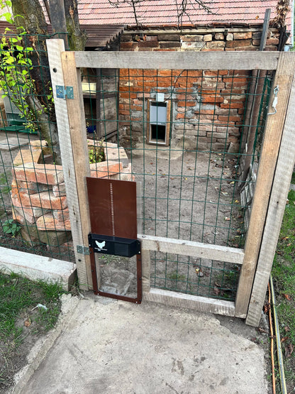 Chicken Door™ – Automatische Hühnerstalltür mit Lichtsensor Zorenza