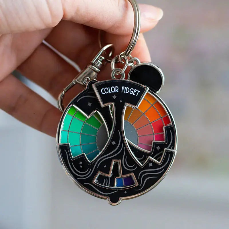 Color Fidget Enamel Pin(A Wheel Of Twenty Hues) Mivoza Deutschland