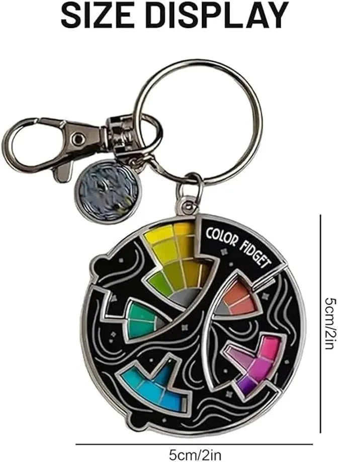 Schlüsselanhänger Farb-Fidget – Kreativ Farben variieren & erforschen Mivoza Deutschland