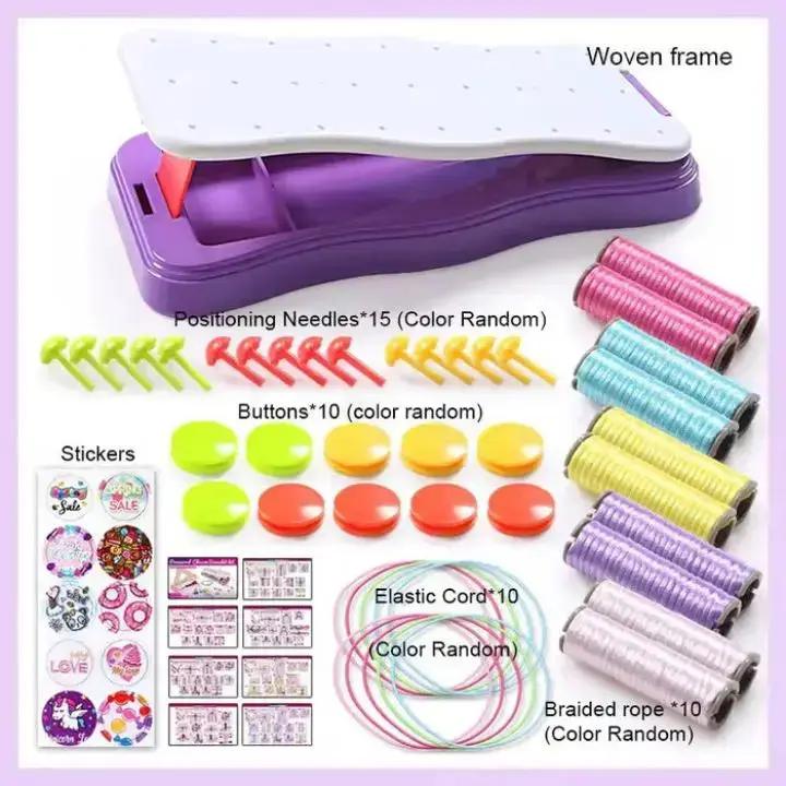 DIY Handseil-Flechtset – kreatives Bastelerlebnis für Kinder Zorenza