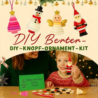DIY Knopf-Ornament-Bastelset – Unvergesslicher Bastelspaß für Kinder Zorenza