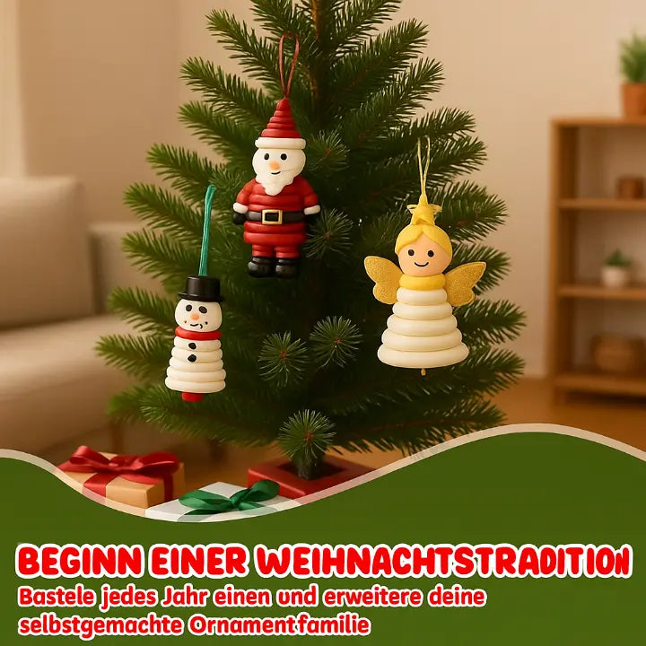 DIY Knopf-Ornament-Bastelset – Unvergesslicher Bastelspaß für Kinder Zorenza