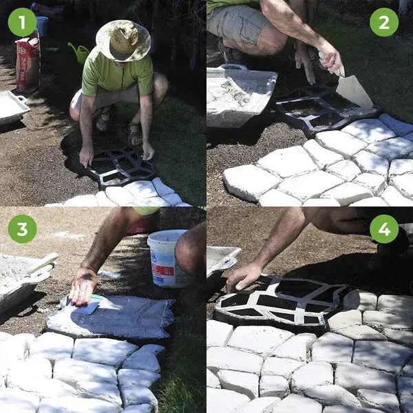 DIY Pflastersteinform Mivoza Deutschland