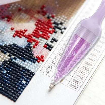 Diamantmalerei-Applikator mit Diamantaufbewahrungsfunktion Zorenza