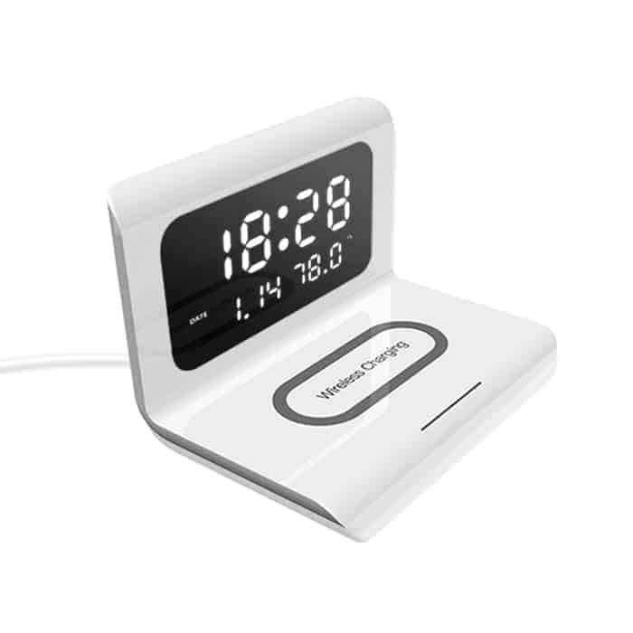 DigitalStation™ 4-in-1 Ladegerät mit Wecker, Kalender & Thermometer Zorenza