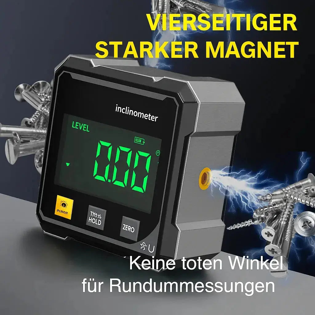 Digitales Winkelmessgerät | Magnetisch, mit Laser-Präzision Zorenza