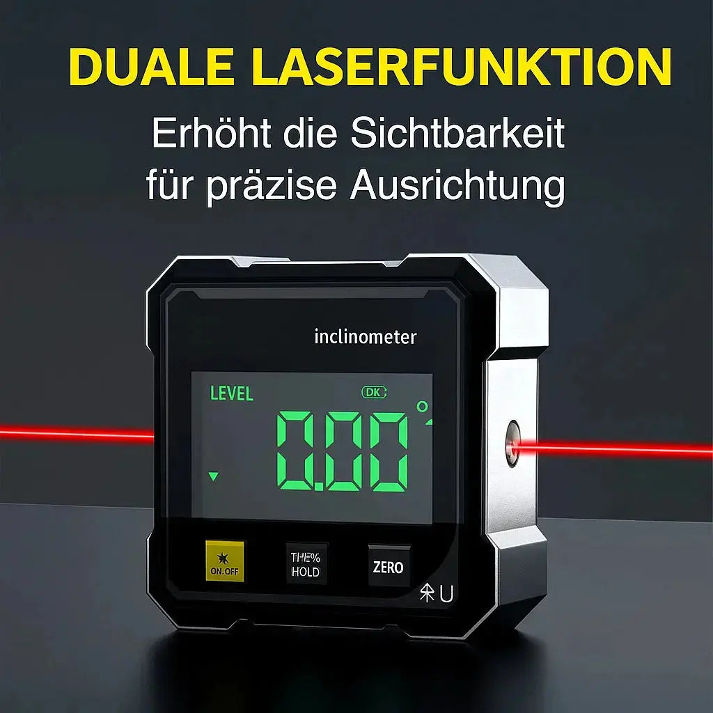 Digitales Winkelmessgerät | Magnetisch, mit Laser-Präzision Zorenza