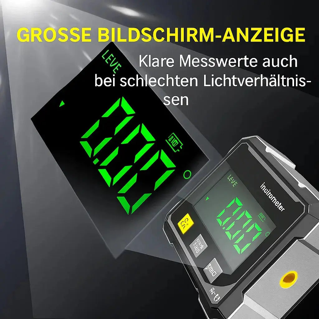 Digitales Winkelmessgerät | Magnetisch, mit Laser-Präzision Zorenza