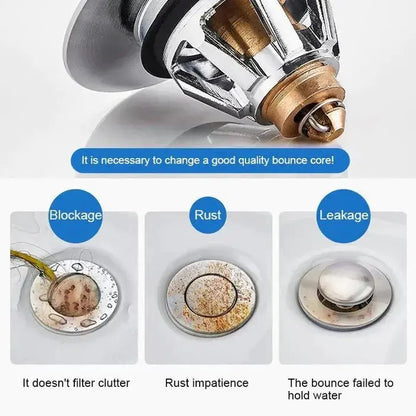 50% Rabatt | Drain Filter™️ Stopfen für das Waschbeckensieb - Lozenza