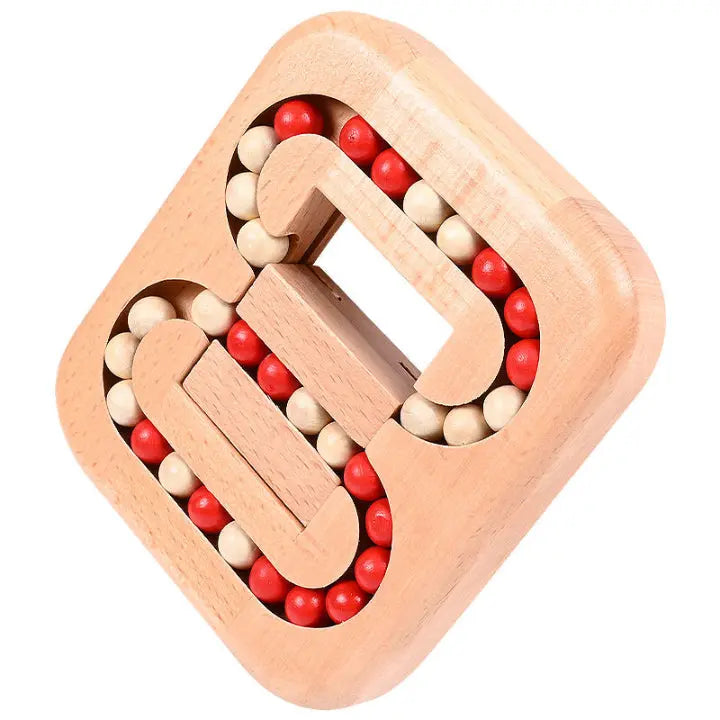 Drehbares Holzpuzzle