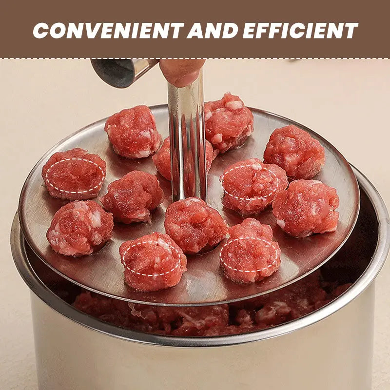 Edelstahl Fleischbällchen-Form- Perfektion leicht gemacht! Zorenza