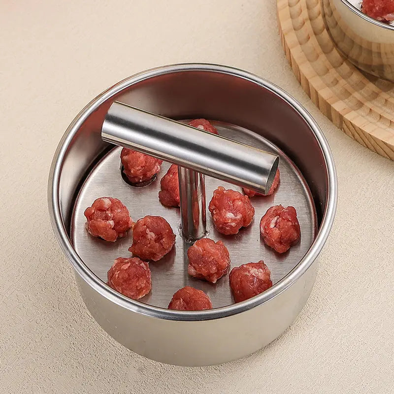 Edelstahl Fleischbällchen-Form- Perfektion leicht gemacht! Zorenza