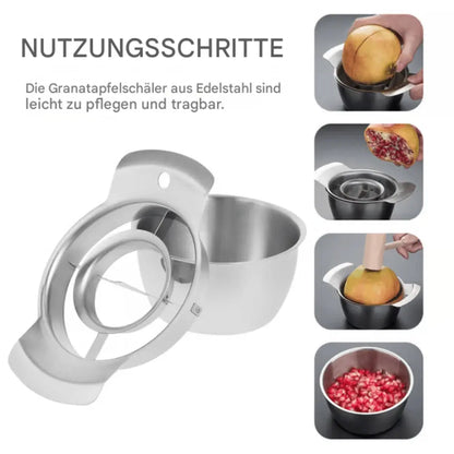 Edelstahl Granatapfelschäler für perfekte Kerne Zorenza