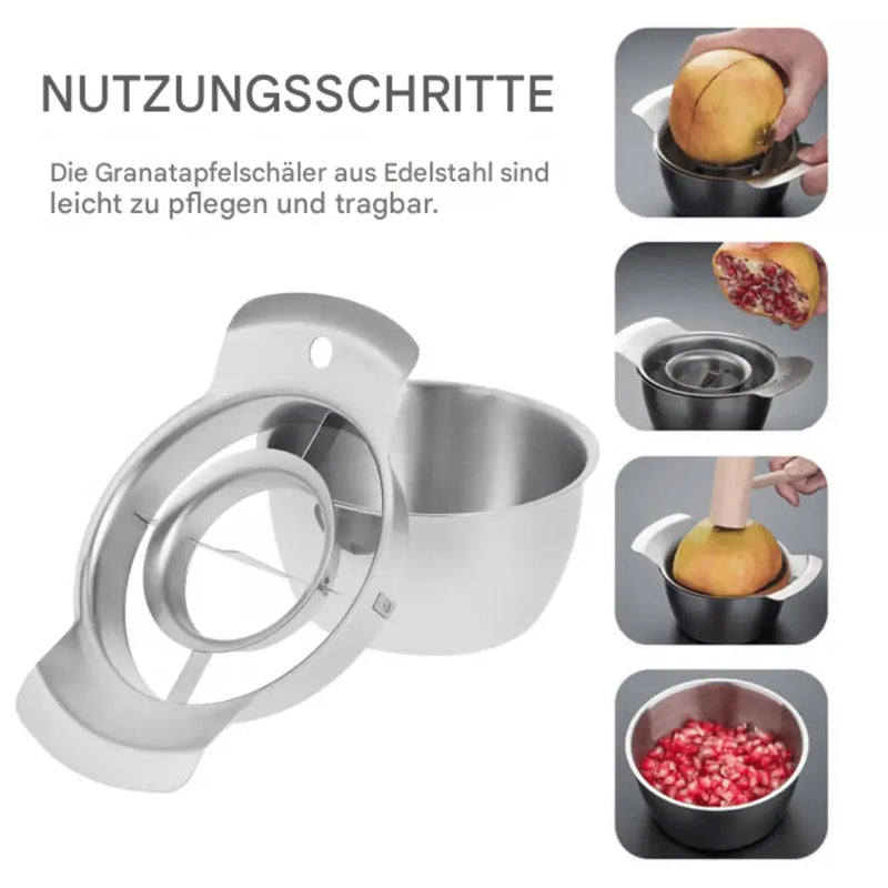 Edelstahl Granatapfelschäler für perfekte Kerne Zorenza