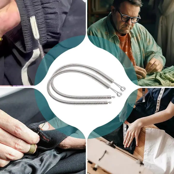 Federstahl Einfädelwerkzeug — Perfekt für Hosenbünde & Kapuzenbänder Mivoza Deutschland