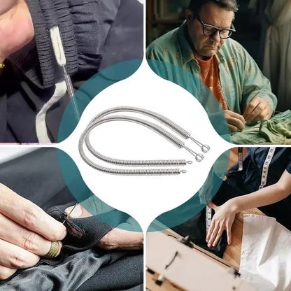 Federstahl Einfädelwerkzeug — Perfekt für Hosenbünde & Kapuzenbänder Mivoza Deutschland