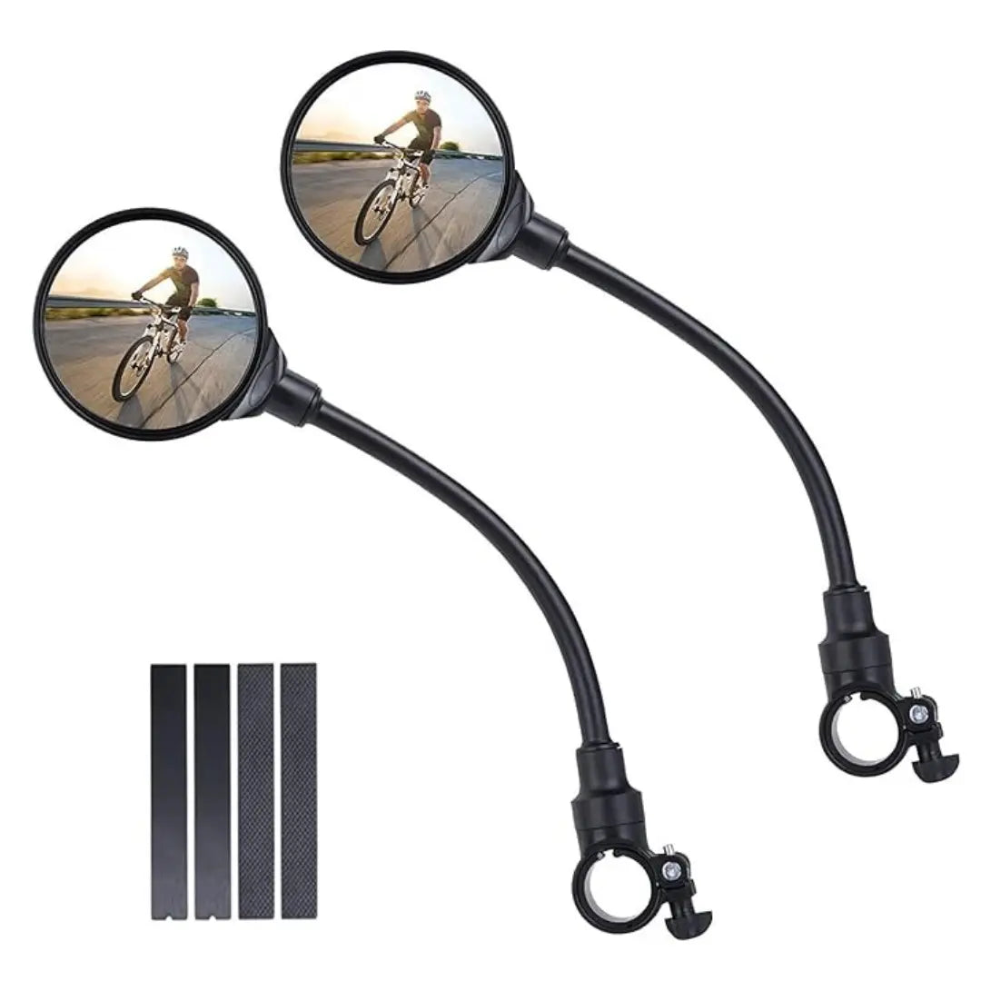 Eleganter Fahrradspiegel – Stabile 360° Sicht für Ihre Sicherheit Zorenza