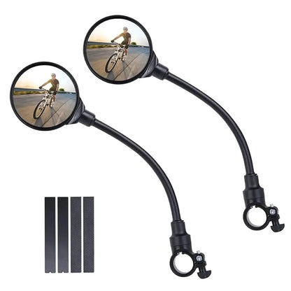 Eleganter Fahrradspiegel – Stabile 360° Sicht für Ihre Sicherheit Zorenza