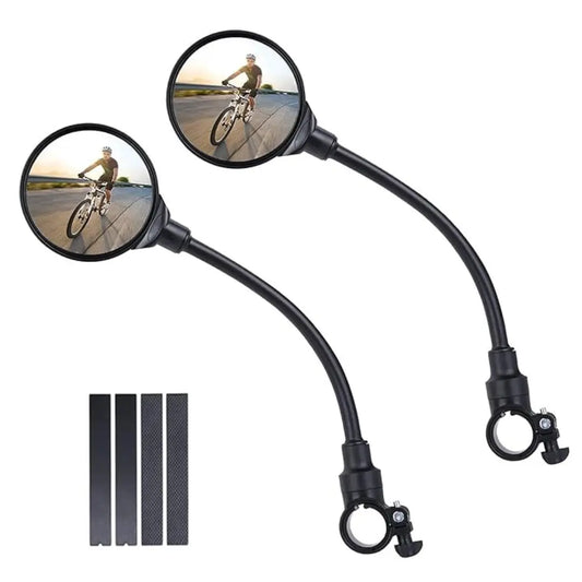 Eleganter Fahrradspiegel – Stabile 360° Sicht für Ihre Sicherheit Zorenza