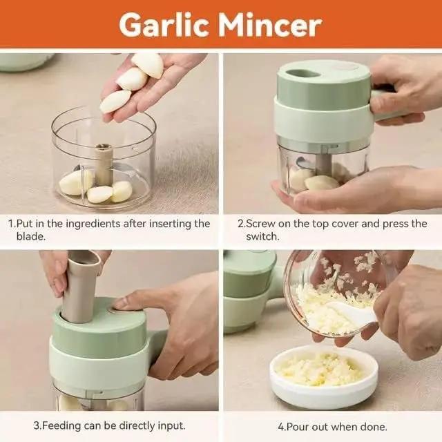 Elektrischer Gemüseschneider – Macht Küchenarbeit leichter & schneller Mivoza Deutschland