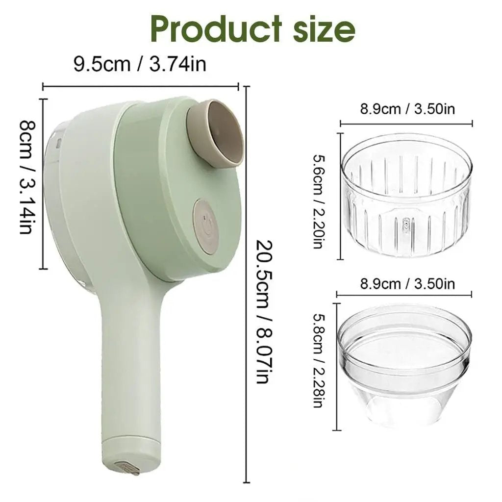 Elektrischer Gemüseschneider – Macht Küchenarbeit leichter & schneller Mivoza Deutschland