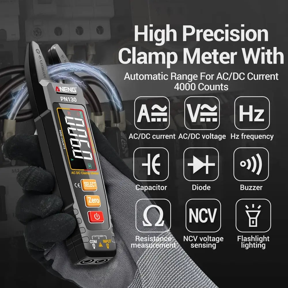 Elektrisches Multimeter | Präzise Messungen & USB-Ladung Zorenza