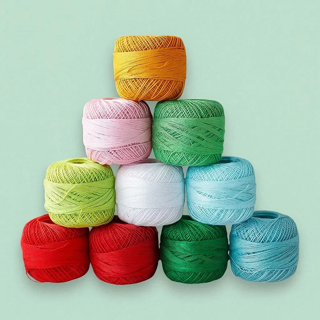 Enchanted Christmas Stickerei-Set – Festliche Motive kreativ gestalten