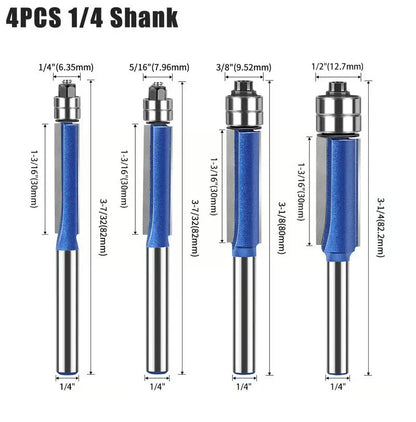 Entgrat- und Polierwerkzeug | 4-teiliges Set, präzise & langlebig Zorenza