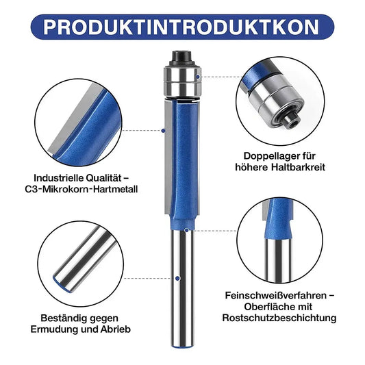 Entgrat- und Polierwerkzeug | 4-teiliges Set, präzise & langlebig