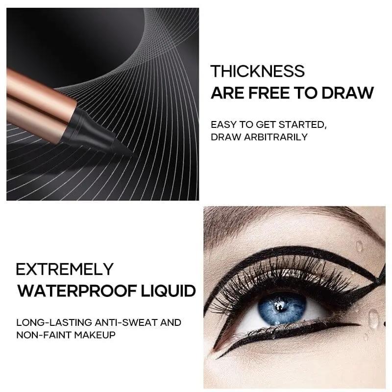 Eyeliner Stift | Präziser Wing-Look, wasserfest & schnell Zorenza