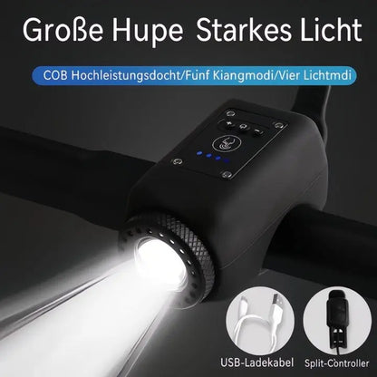 Fahrradhupe mit LED-Licht – laut & wetterfest Zorenza
