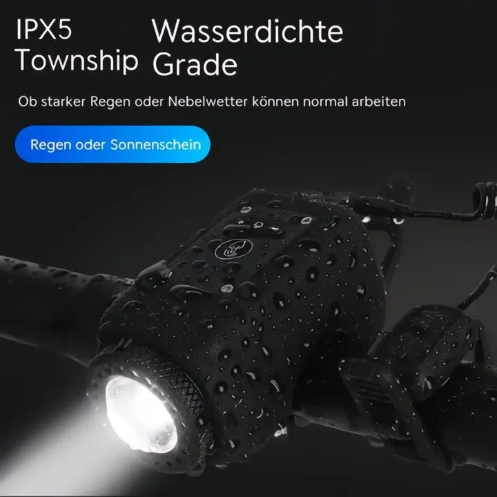 Fahrradhupe mit LED-Licht – laut & wetterfest Zorenza