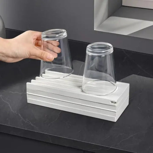 Faltbare Silikon-Abtropfmatte — Schnelles Trocknen dank gerippter Oberfläche Mivoza Deutschland