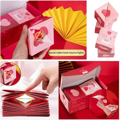 Faltbare Überraschungsgeschenkbox — 3D Explosions-Party-Pop-Up-Box Mivoza Deutschland
