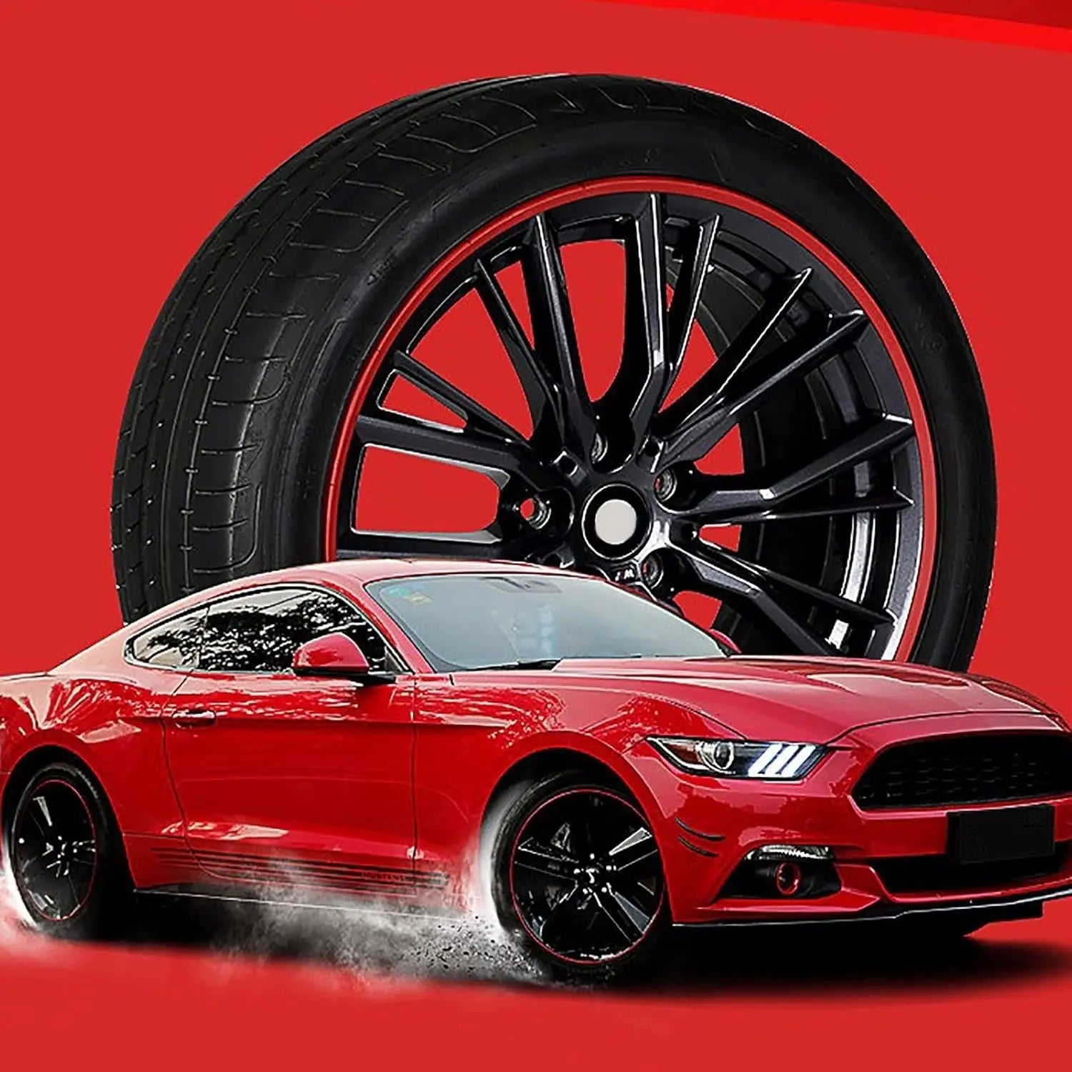 Felgenschutzring fürs Auto — Schützt stilvoll vor Kratzern & Bordsteinschäden 4er Set Mivoza Deutschland